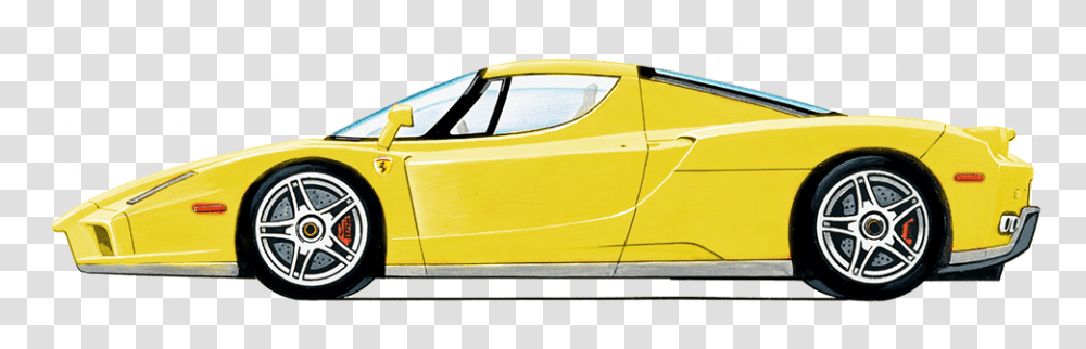 Enzo Ferrari, Wheel, Machine, Car, Vehicle Transparent Png