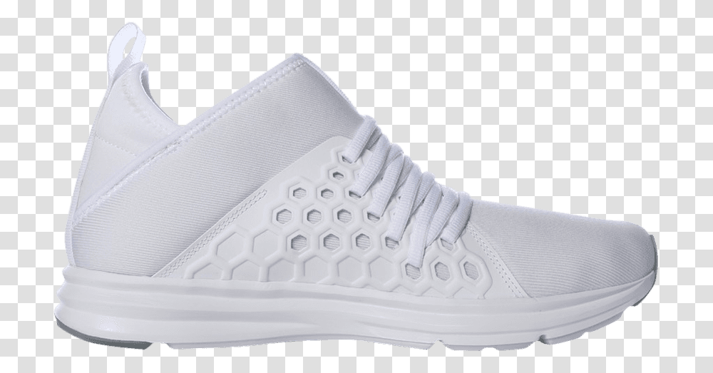 Enzo Netfit Mid White Sneakers, Shoe, Footwear, Apparel Transparent Png