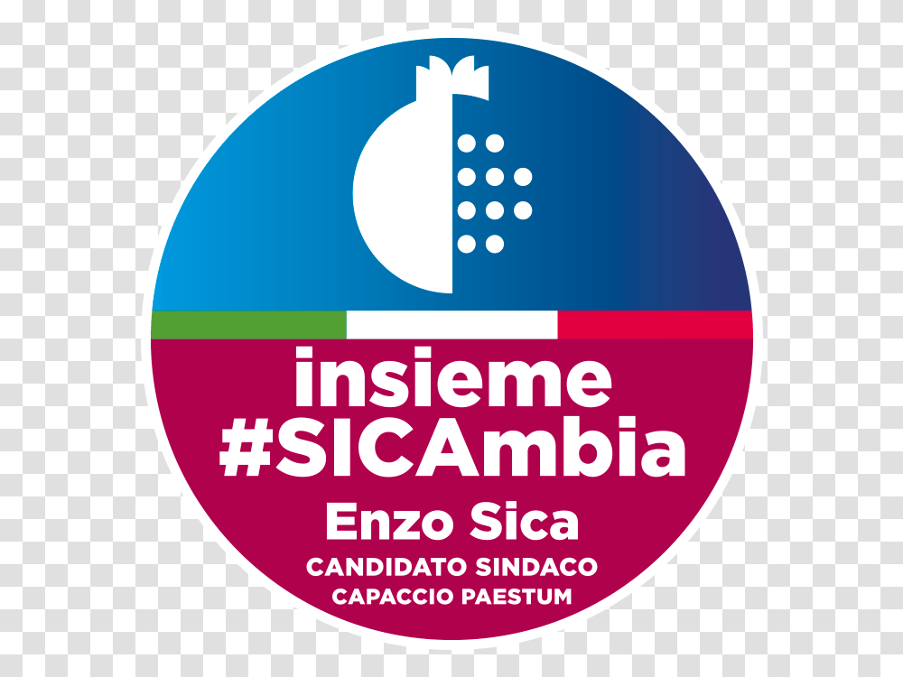 Enzo Sica Sindaco Circle, Label, Logo Transparent Png