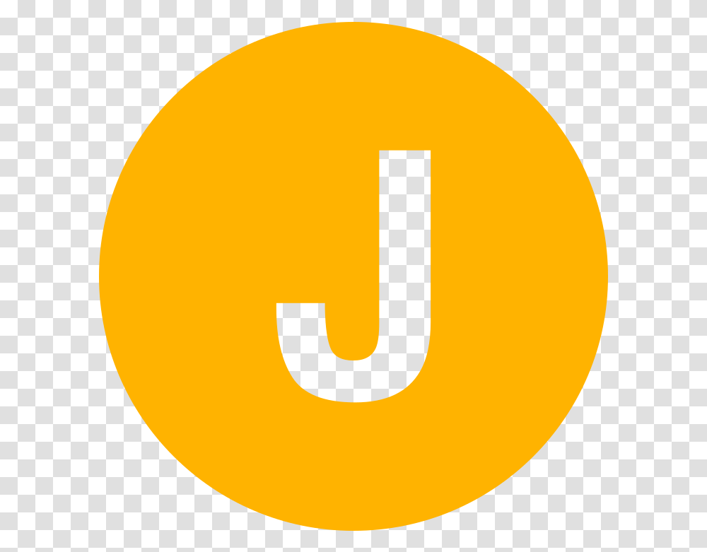 Eo Circle Amber Letter J Icon For Google, Number, Symbol, Text, Logo Transparent Png