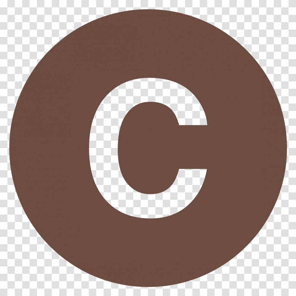 Eo Circle Brown Letter Letter C In Green Circle, Number, Symbol, Text, Alphabet Transparent Png