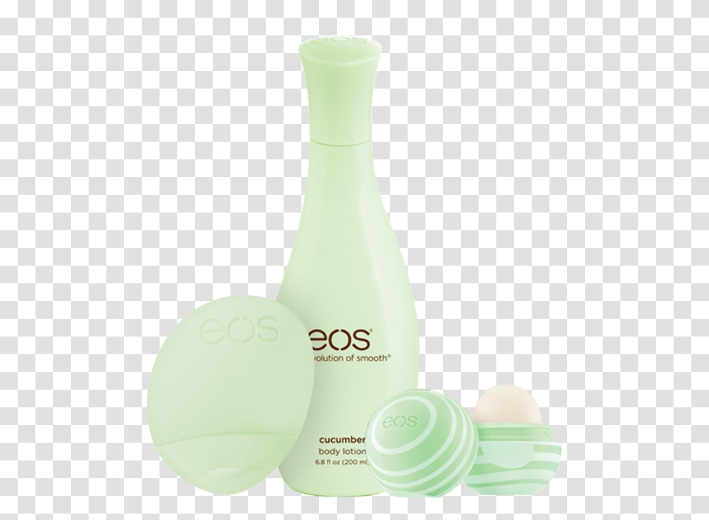 Eos Cucumber Body Lotion, Bottle, Cosmetics, Food Transparent Png