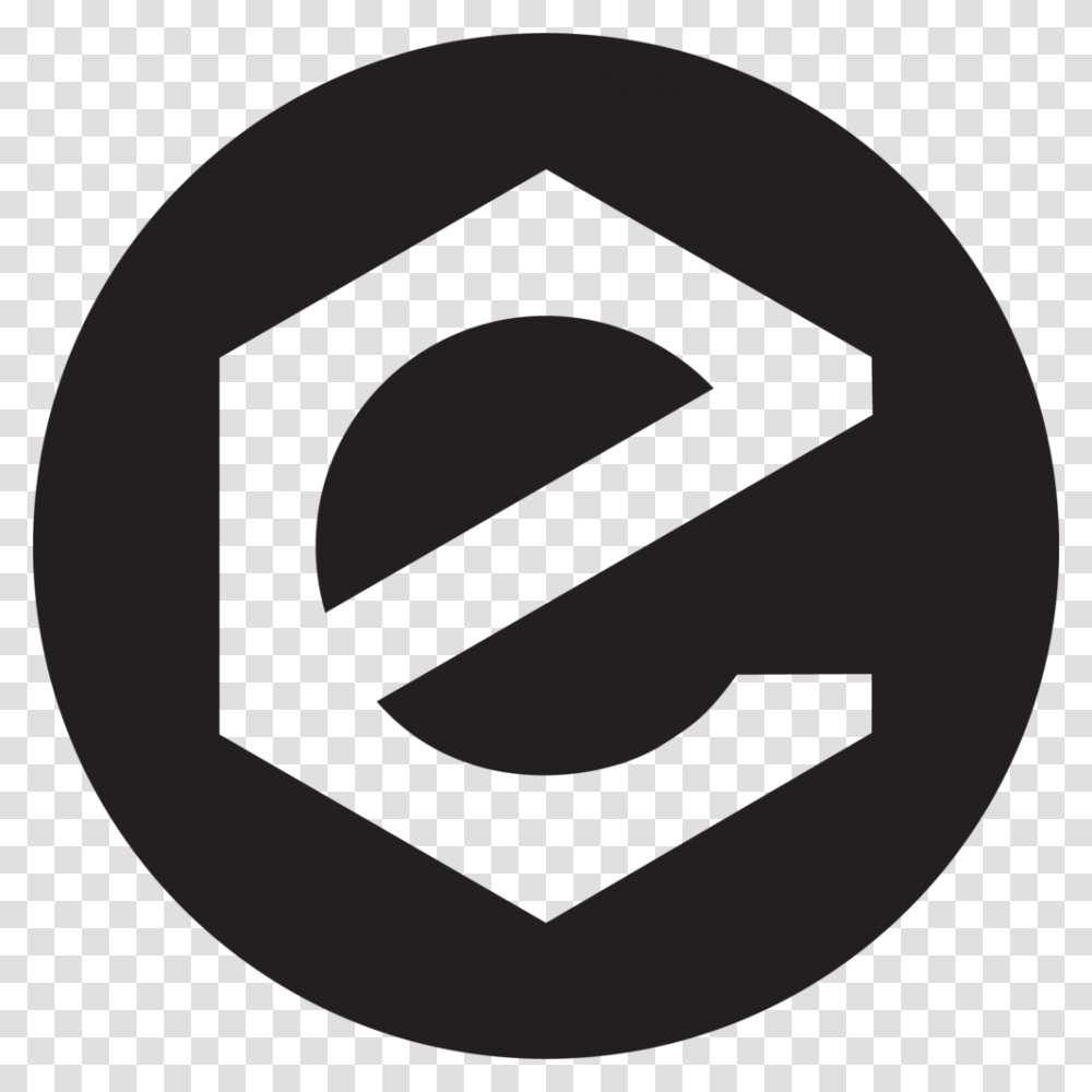 Ep Logo Symbol Outline Circle, Trademark, Recycling Symbol, Tabletop Transparent Png