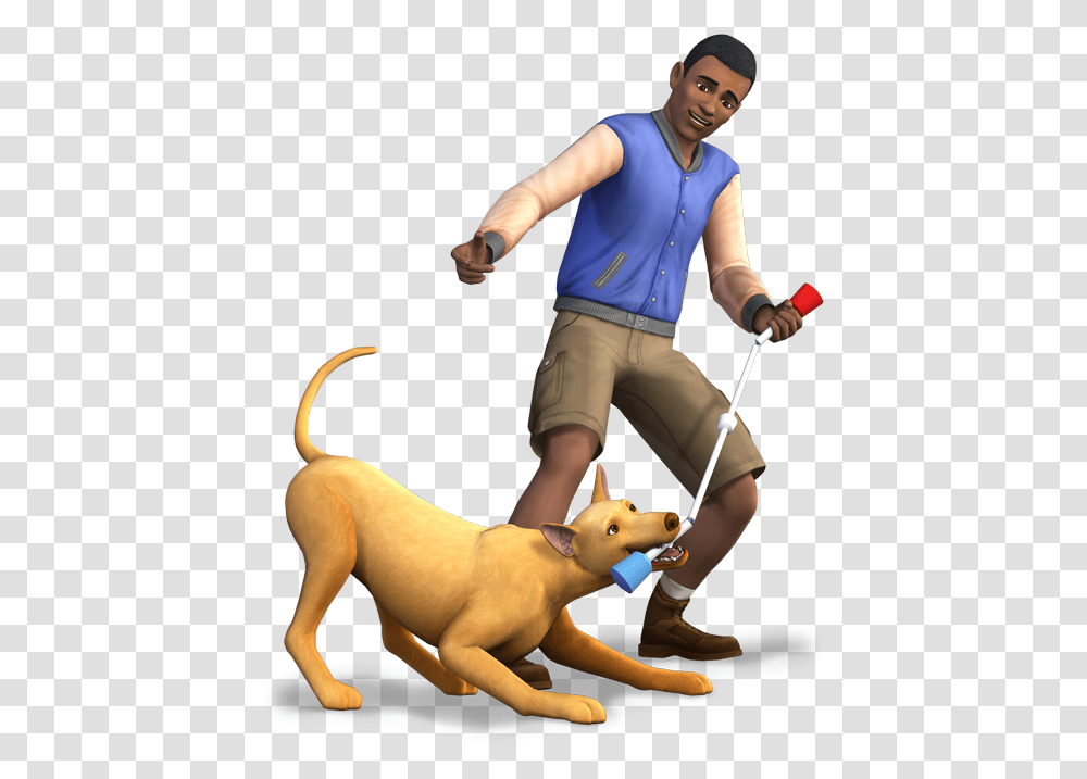 Ep5 Render Sims 3 Pets Render, Person, Figurine, People Transparent Png