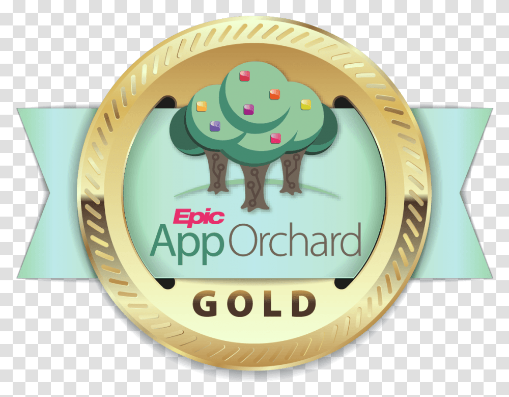 Epic App Orchard Cancer Screening, Gold, Coin, Money, Label Transparent Png