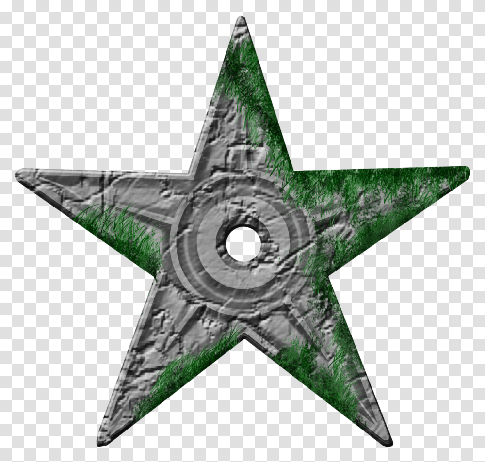 Epic Barnstar Hires Bronze Star With V, Cross, Symbol, Star Symbol Transparent Png