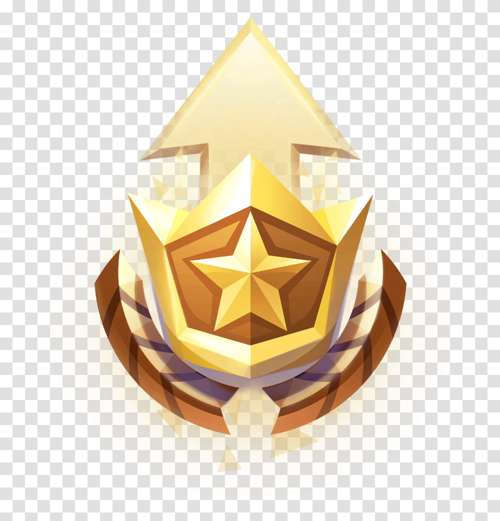 Epic Battle Pass Tiers Misc Fortnite Battle Pass Logo, Gold, Symbol, Ornament, Star Symbol Transparent Png