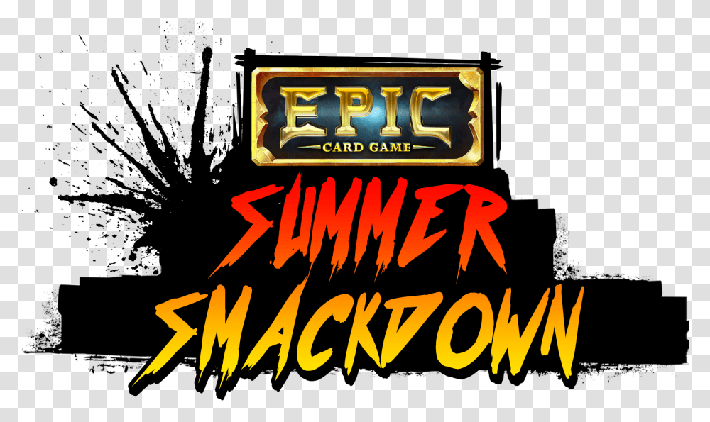 Epic Card Game Summer Smackdown Poster Transparent Png