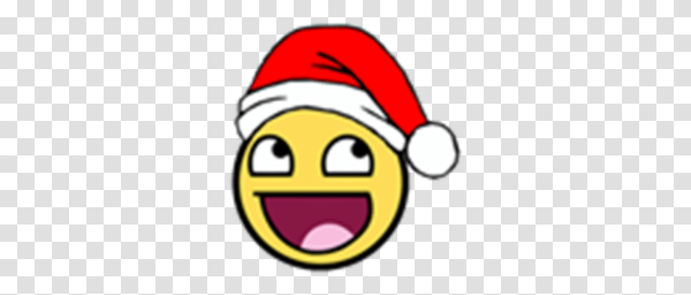 Epic Face With Santa Hat Logo Roblox Animated Dancing Happy Gif, Helmet, Clothing, Apparel, Baseball Cap Transparent Png