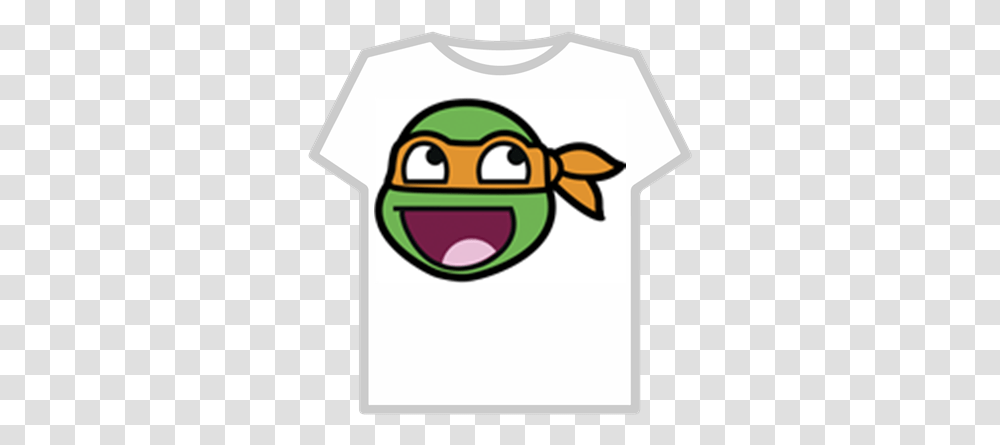Epic Faced Teenage Mutant Ninja Turtle Marshmello T Shirt Roblox Free, Clothing, Apparel, T-Shirt, Sleeve Transparent Png