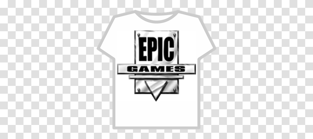 Epic Games Logo Epic Games, Clothing, Apparel, Shirt, T-Shirt Transparent Png