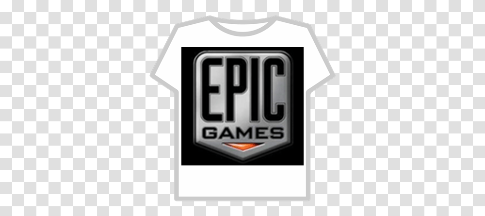 Epic Games T Shirt Roblox Epic Games, Clothing, Apparel, Text, Jersey Transparent Png