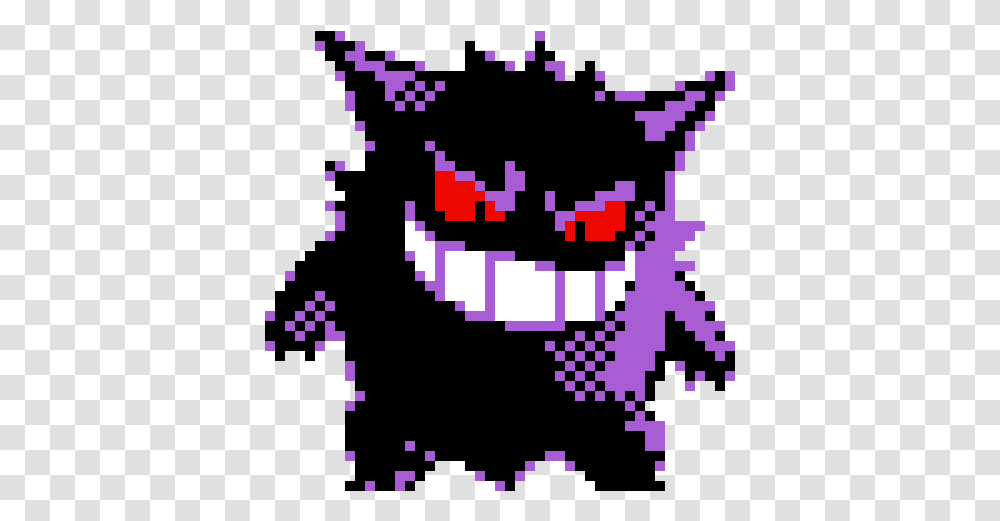 Epic Gengar Pokemon Gengar Pixel Art, Poster, Advertisement, Pac Man, Graphics Transparent Png