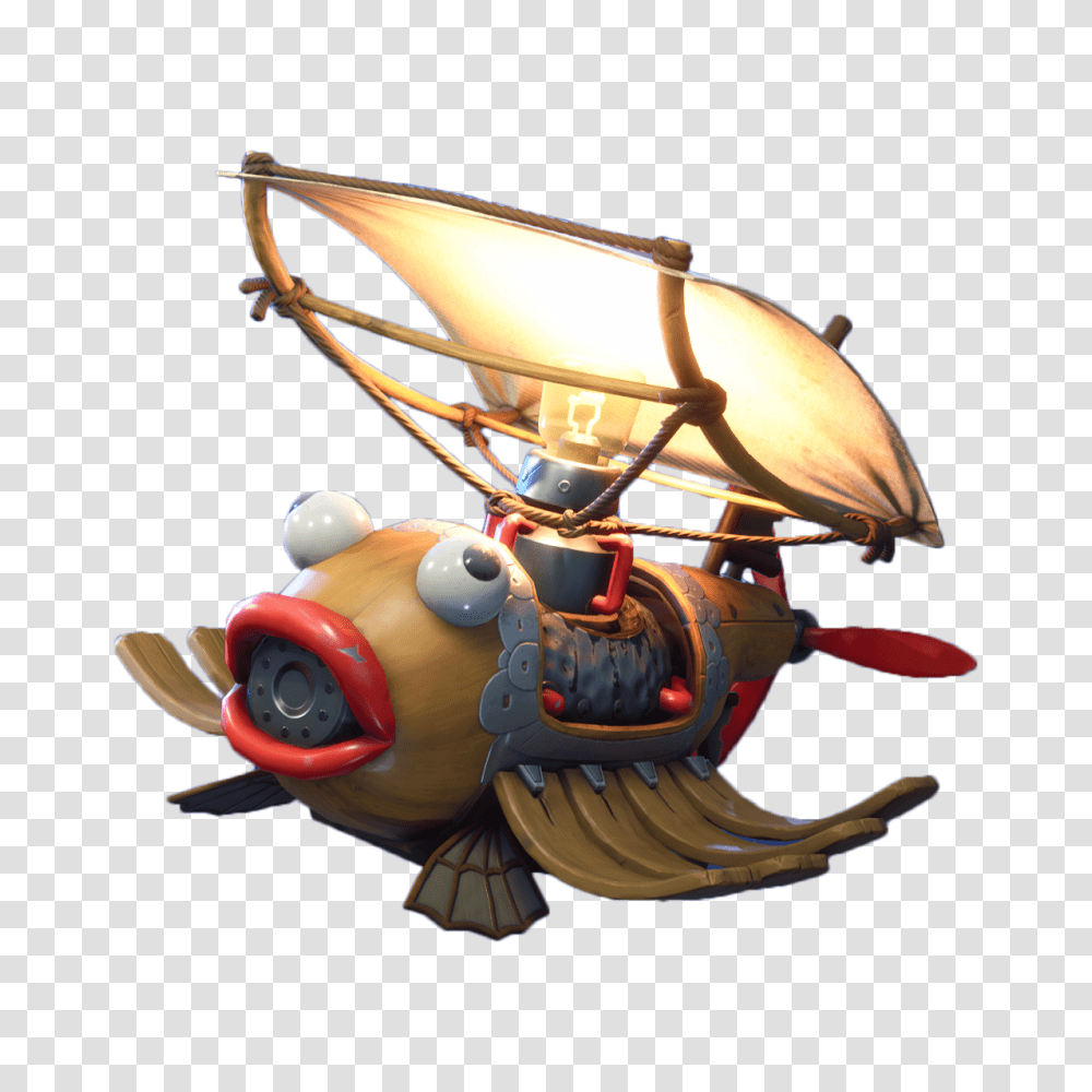 Epic Shadow Puppet Glider Fortnite Cosmetic Cost V Bucks, Inflatable, Parachute, Machine, Helicopter Transparent Png