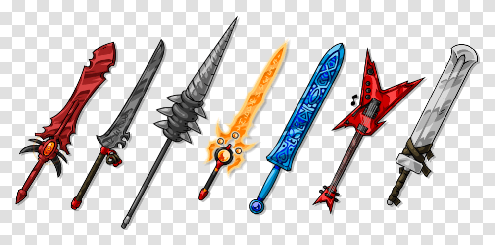 Epic Sword Ebf5 Swords, Weapon, Weaponry, Spear, Airplane Transparent Png