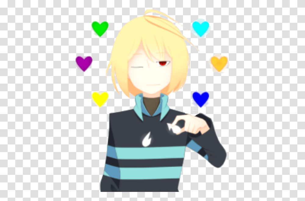 Epictale Frisk, Person, Manga, Comics, Book Transparent Png