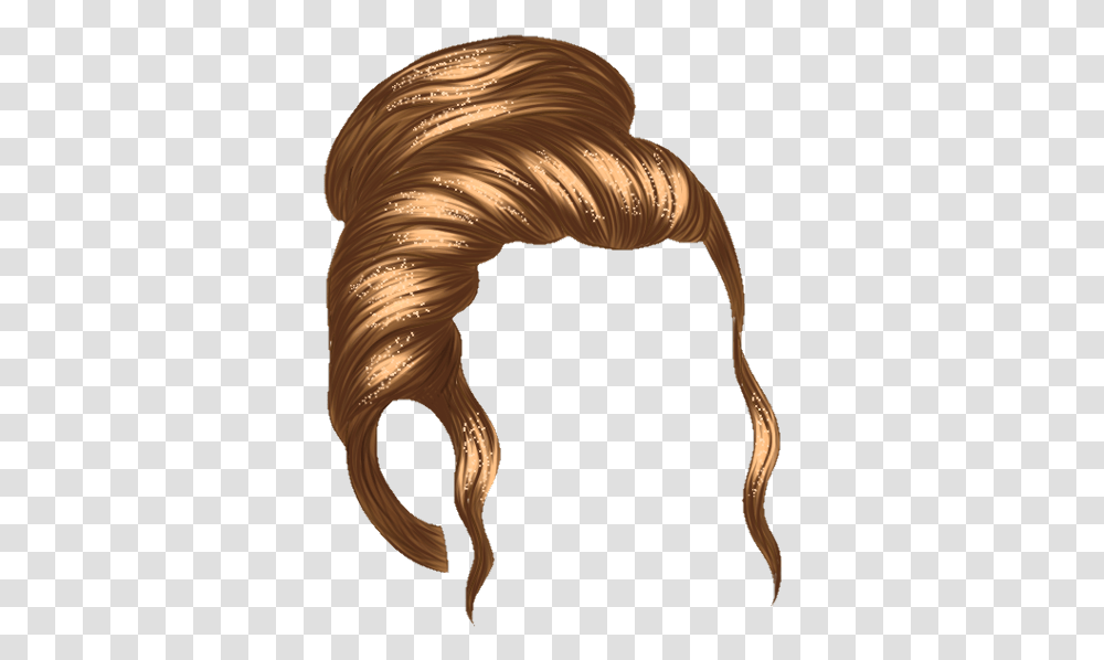Episode Interactive Hair Pngs, Bronze, Ivory, Croissant, Food Transparent Png