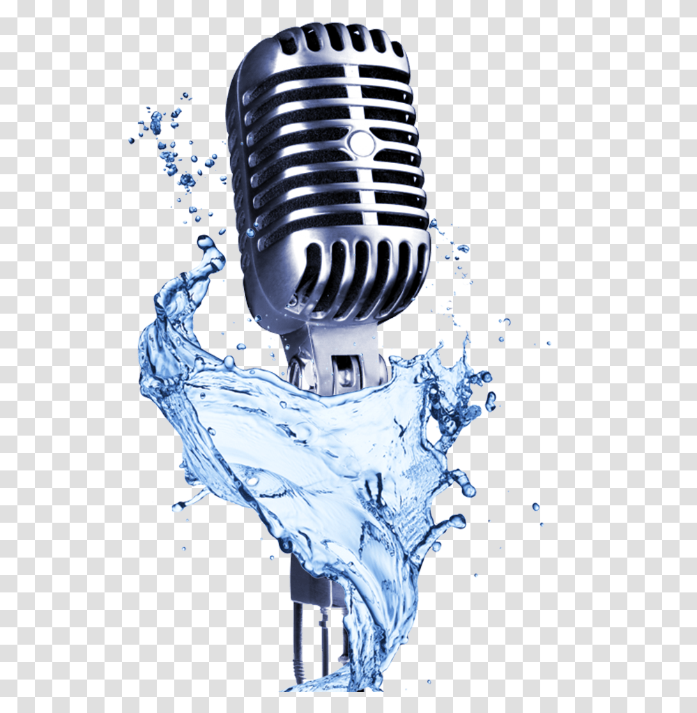 Episode Water Overlay, Electrical Device, Microphone Transparent Png