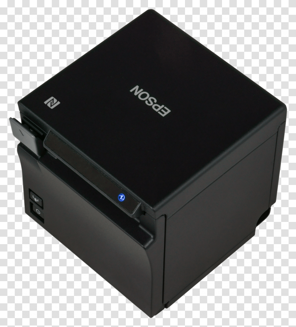 Epson Tm M10 Epson, Box, Electronics, Machine, Projector Transparent Png