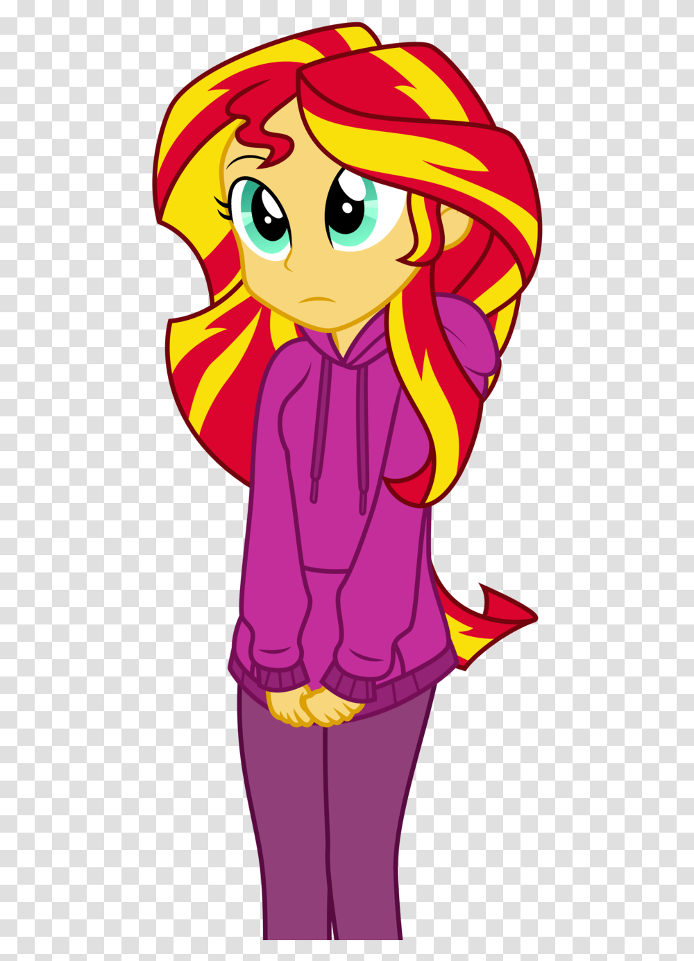 Eqg Shy Sunset Shimmer By, Person, Costume, Female Transparent Png