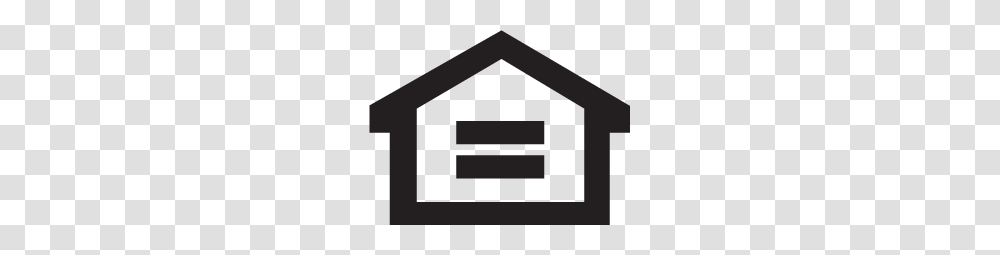 Equal Housing House, Building, Triangle Transparent Png
