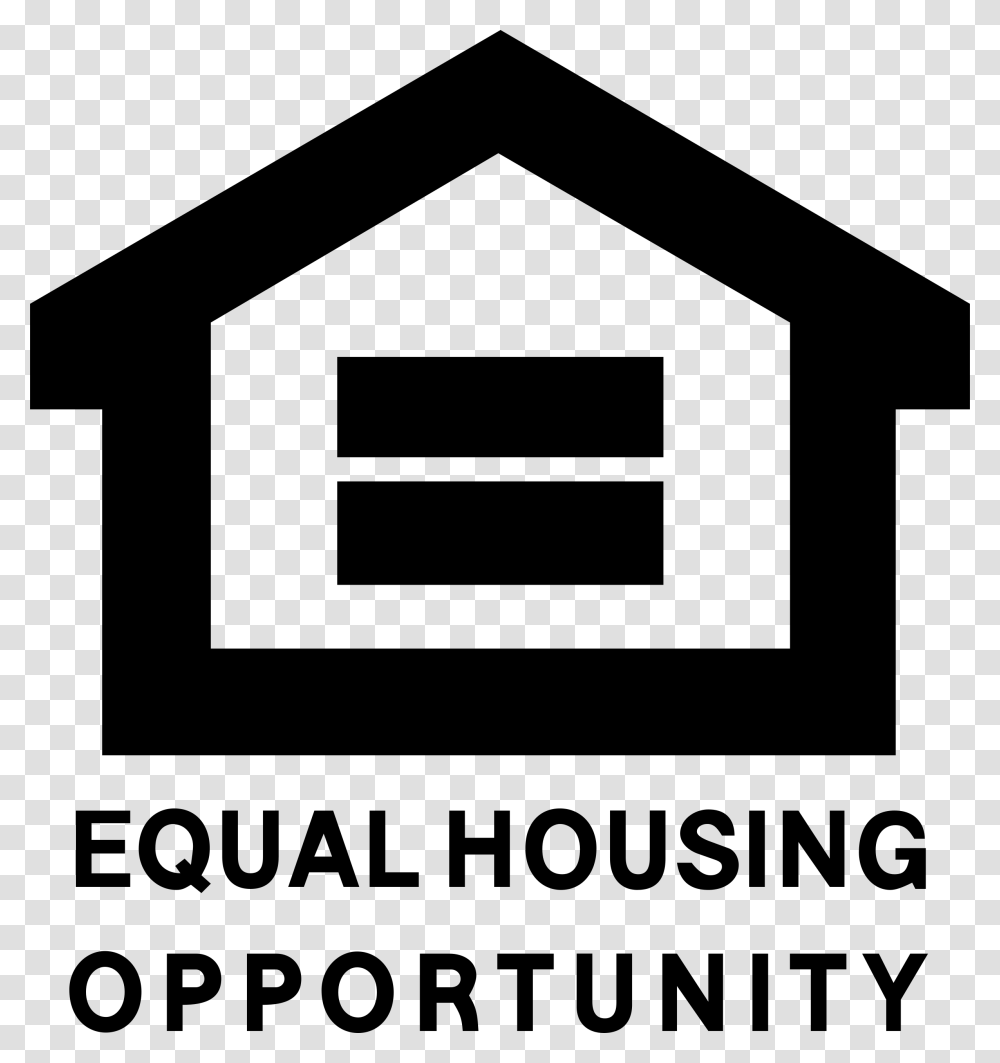 Equal Housing Logo Equal Home Opportunity Logo, Gray, World Of Warcraft Transparent Png
