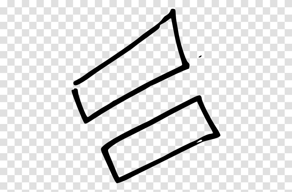 Equals Sign Cartoon Clip Art, Bow, Stencil, Scroll Transparent Png