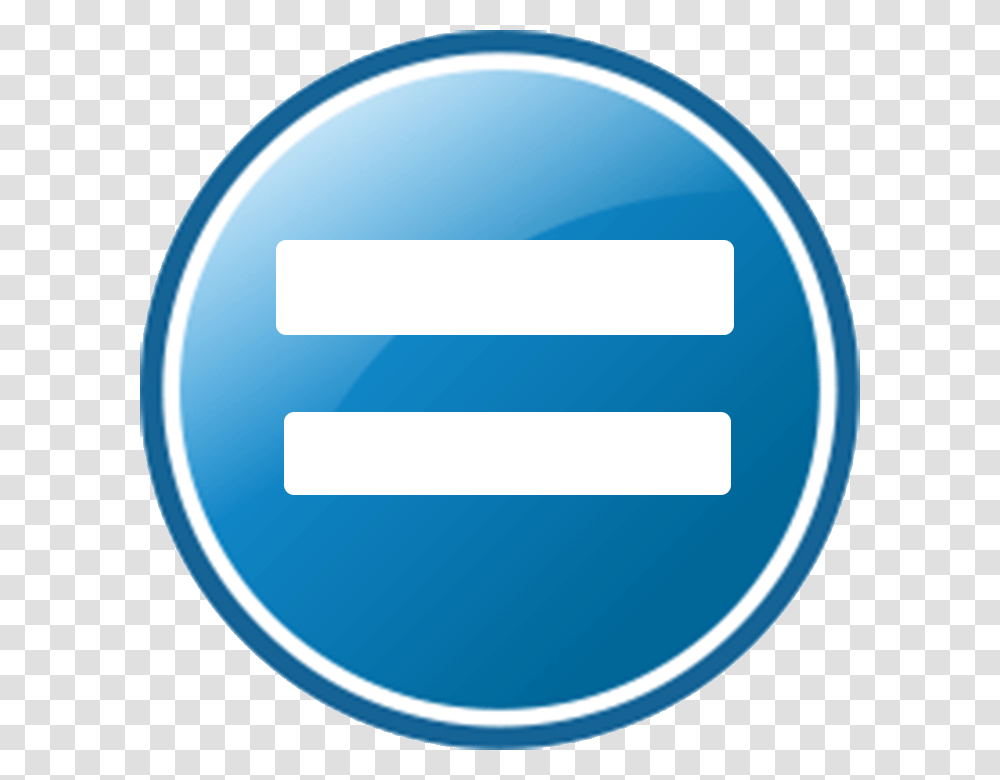 Equals Sign Circle Clipart, Road Sign, Label Transparent Png