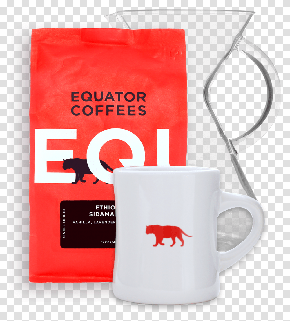 Equator Curated Single Origin Subscription Coffee Cup, Jug, First Aid, Water Jug Transparent Png