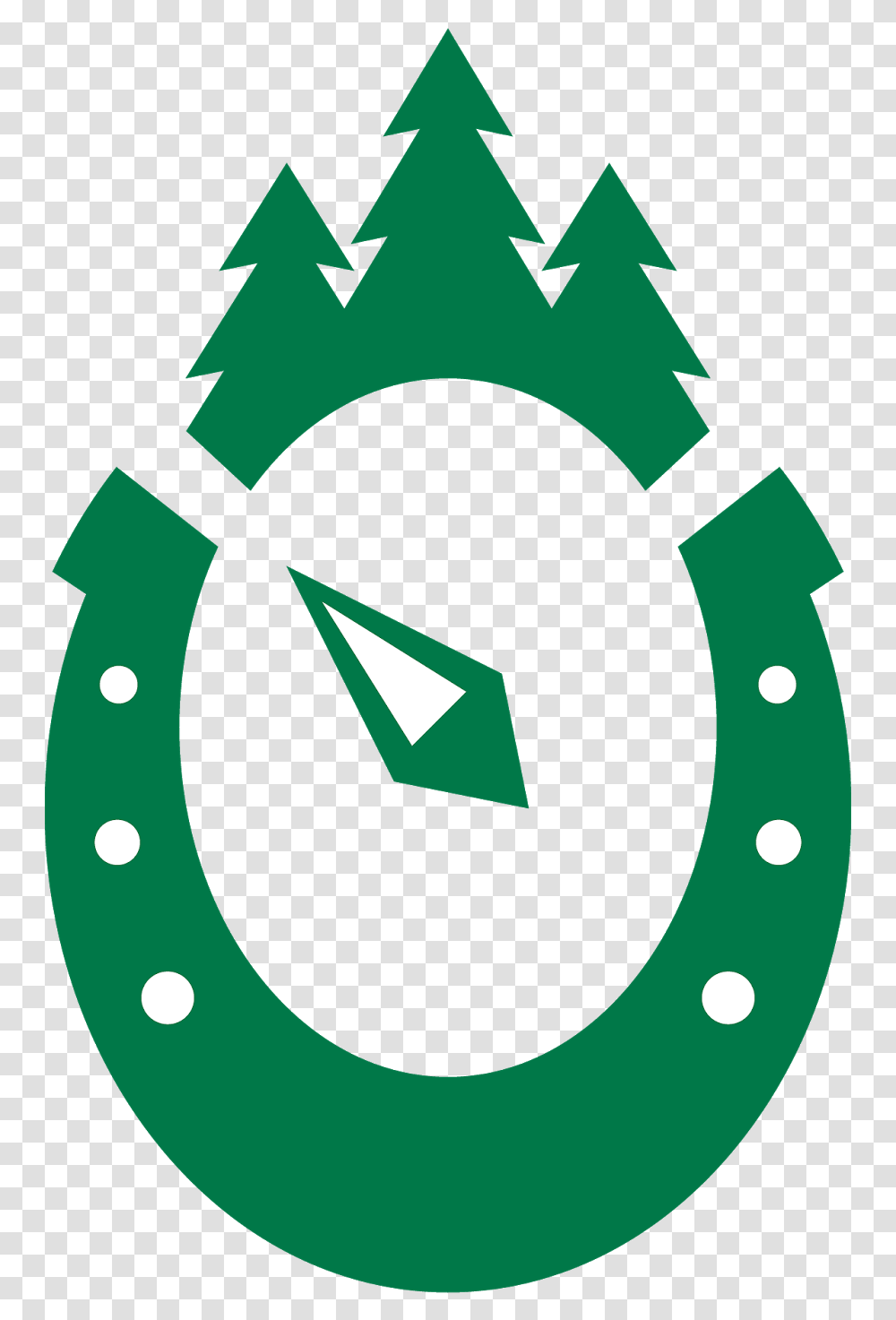 Equestria Daily Everfree Northwest Logo, Symbol, Recycling Symbol, Horseshoe Transparent Png