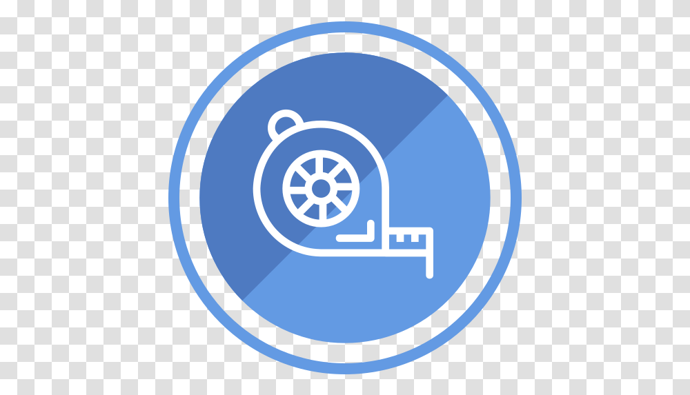 Equipment Line Tape Tool Construction Free Icon Of Circle, Text, Transportation, Graphics, Art Transparent Png
