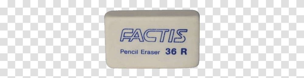 Eraser Goma De Borrar Factis, Rubber Eraser, Credit Card, First Aid Transparent Png