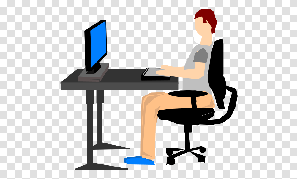 Ergonomics Clipart, Standing, Furniture, Computer, Electronics Transparent Png