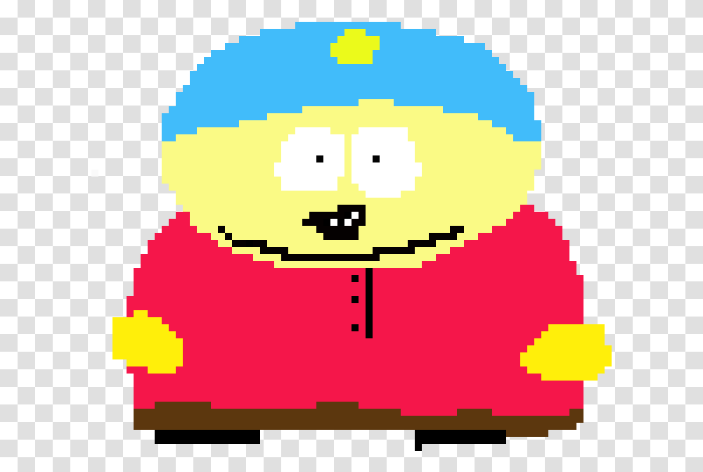 Eric Cartman Pixel Art, Applique Transparent Png
