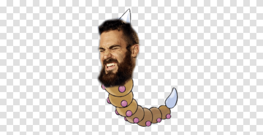 Eric Weedle Pokemon Weedle Evolution, Face, Person, Human, Beard Transparent Png