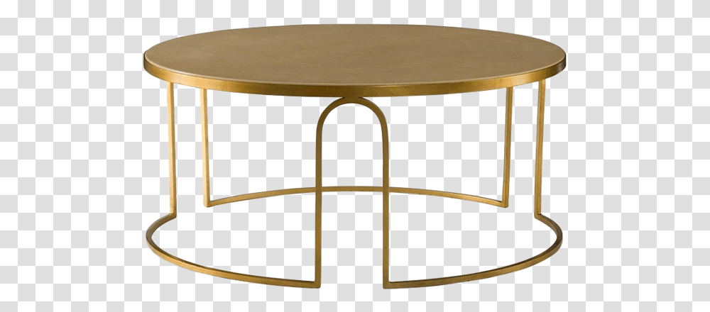Erica Round Coffee Table Gold Art Deco Gold Coffee Table, Furniture, Tabletop, Jacuzzi, Tub Transparent Png