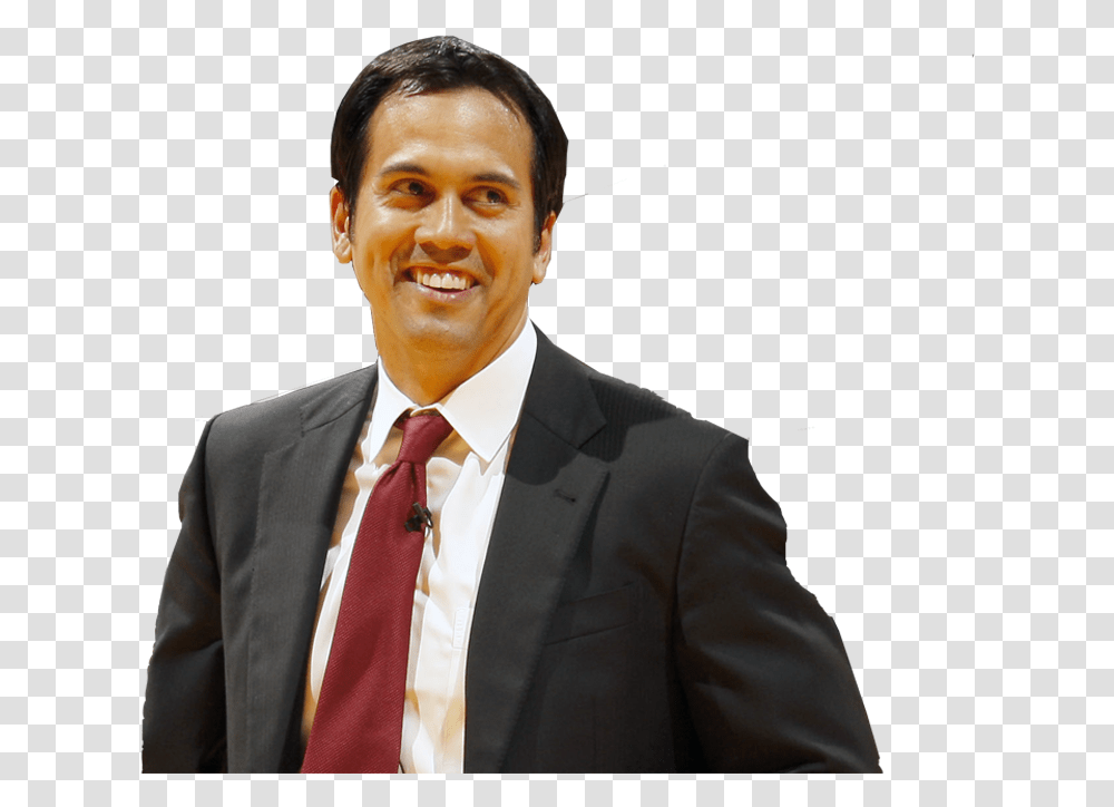 Erik Spoelstra Reveals Thoughts On Coaching Lebron Businessperson, Tie, Accessories, Suit, Overcoat Transparent Png