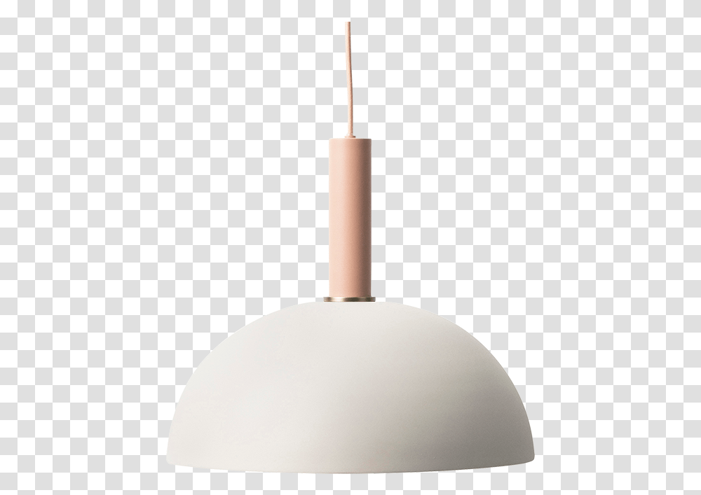 Erin Pendant Lamp Pink Light Grey Pendant Lamp Ferm Living Dome Lamp, Light Fixture, Ceiling Light, Lampshade Transparent Png