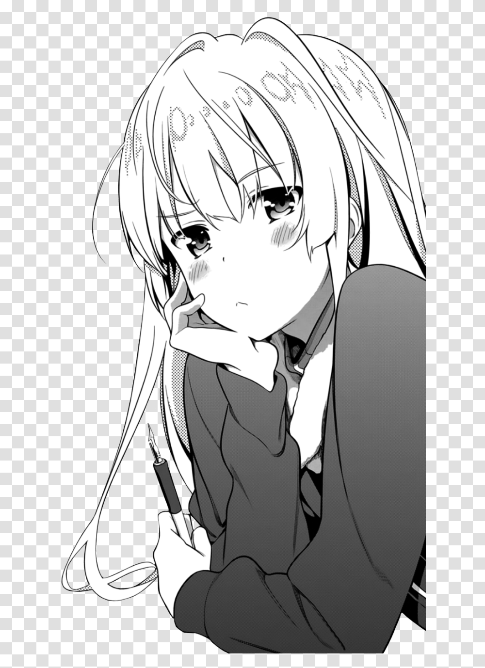 Eriri Sawamura Manga Lonely Anime Girl, Comics, Book, Helmet, Clothing Transparent Png