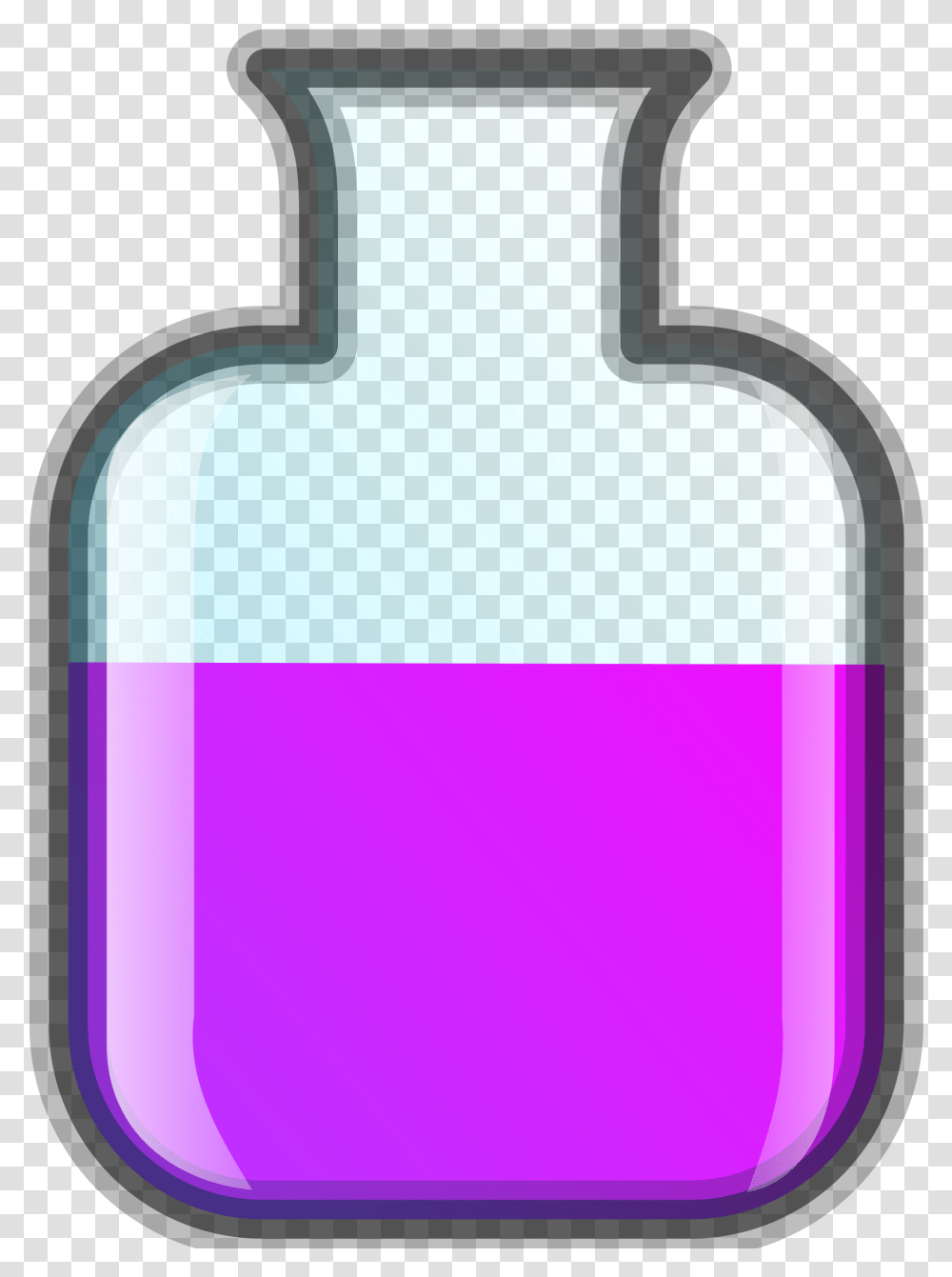 Erlenmeyerkolben Free Lab Icon Science Equipment Clip Art, Bottle, Jar, Beverage Transparent Png