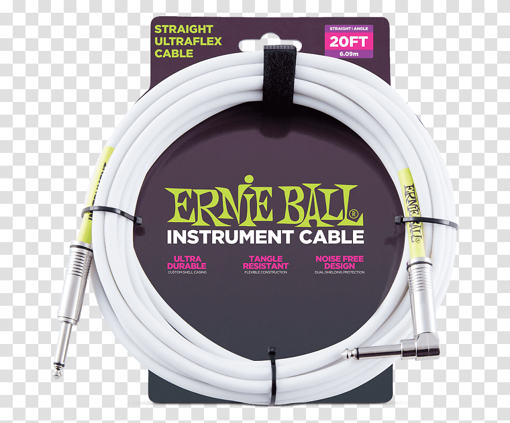 Ernie Ball Instrument Cable, Hose, Helmet, Apparel Transparent Png