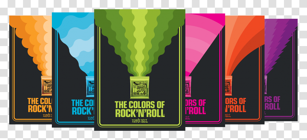 Ernie Ball The Colors Of Rock N Roll, Poster, Advertisement, Flyer, Paper Transparent Png