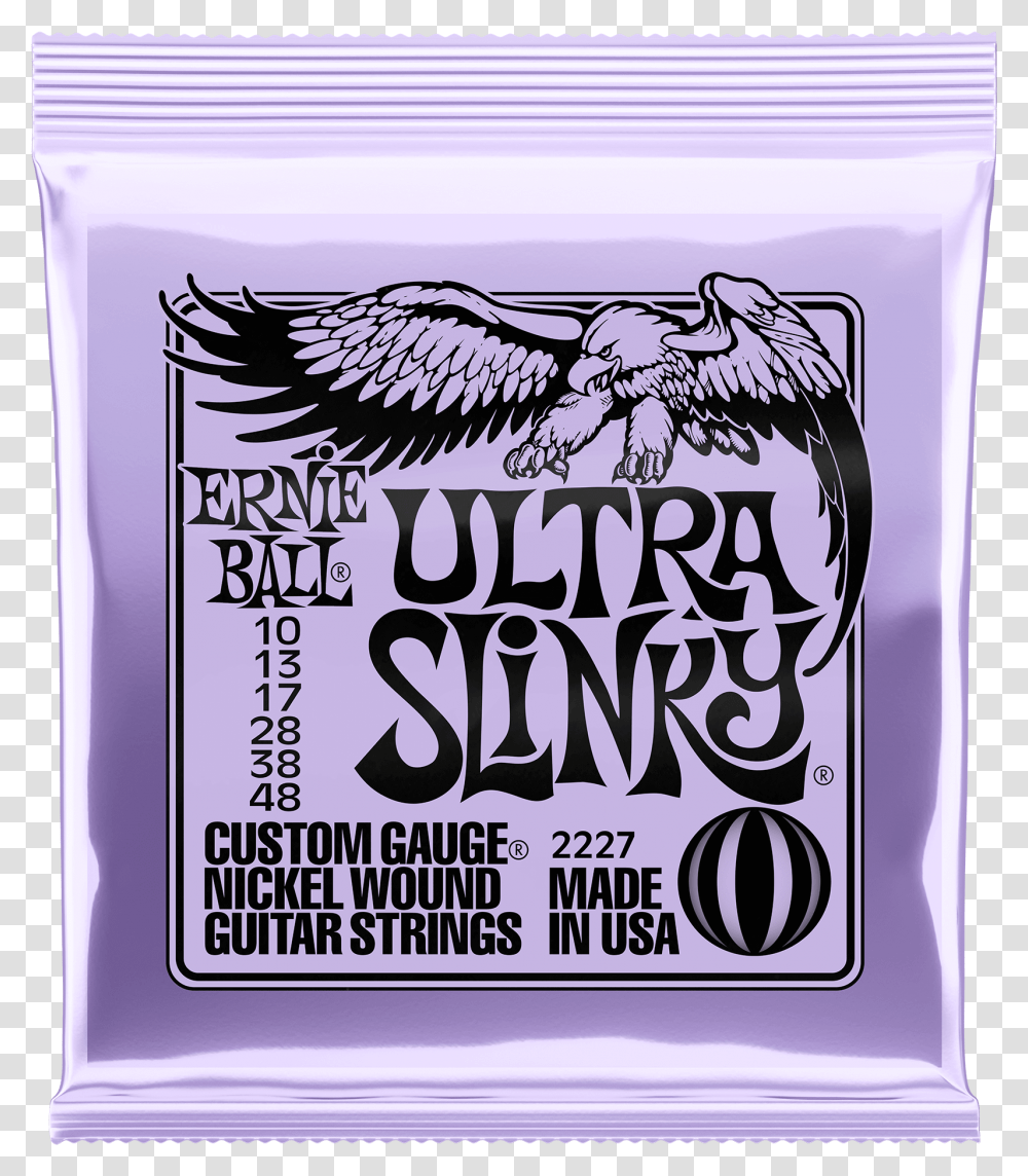 Ernie Ball Ultra Slinky, Poster, Advertisement, Flyer Transparent Png