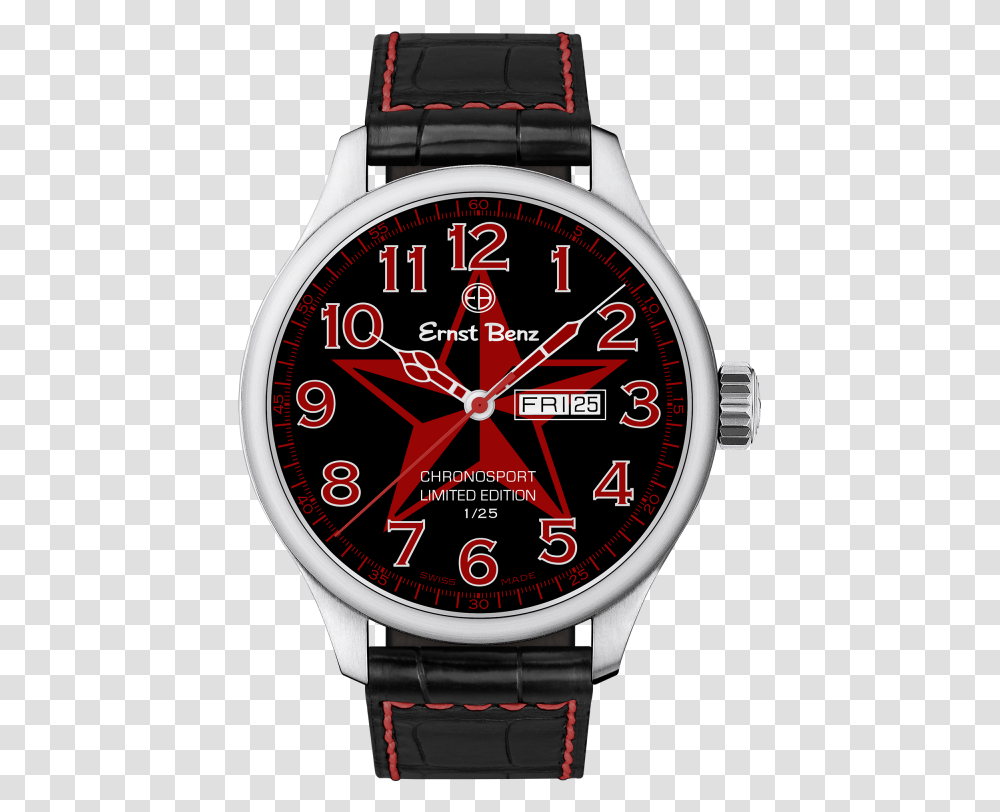 Ernst Benz Red Nautical Star Limited Edition 47mm Men's Watch Gc10200ns1 Ernst Benz Transparent Png