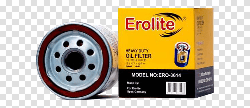 Erolite Oil Filter, Tire, Wheel, Machine, Car Wheel Transparent Png