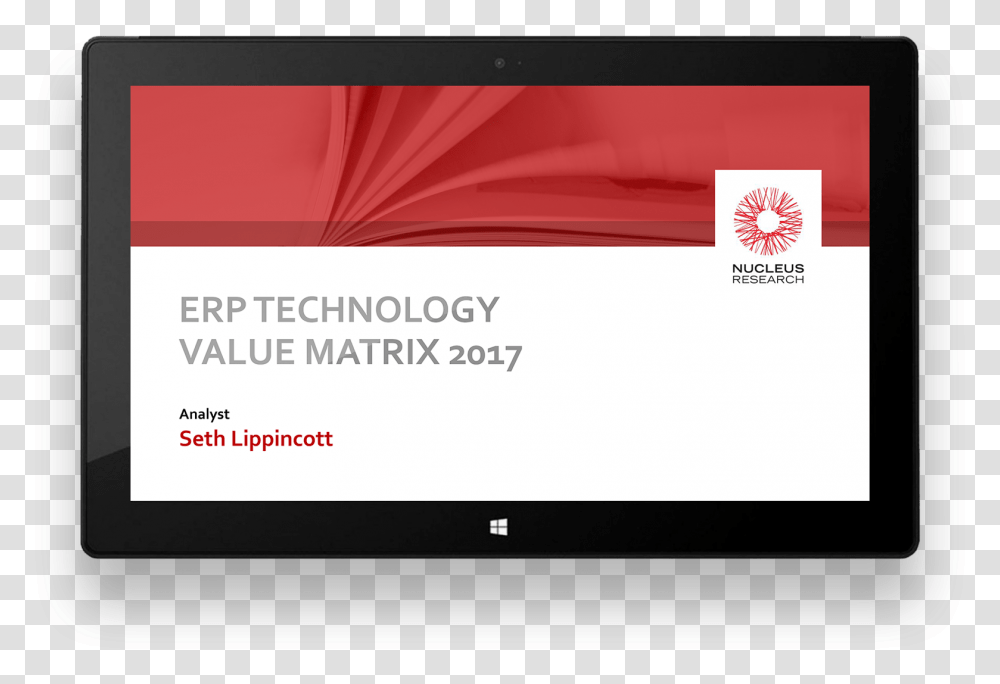 Erp Technology Value Matrix, Computer, Electronics, Tablet Computer, Monitor Transparent Png