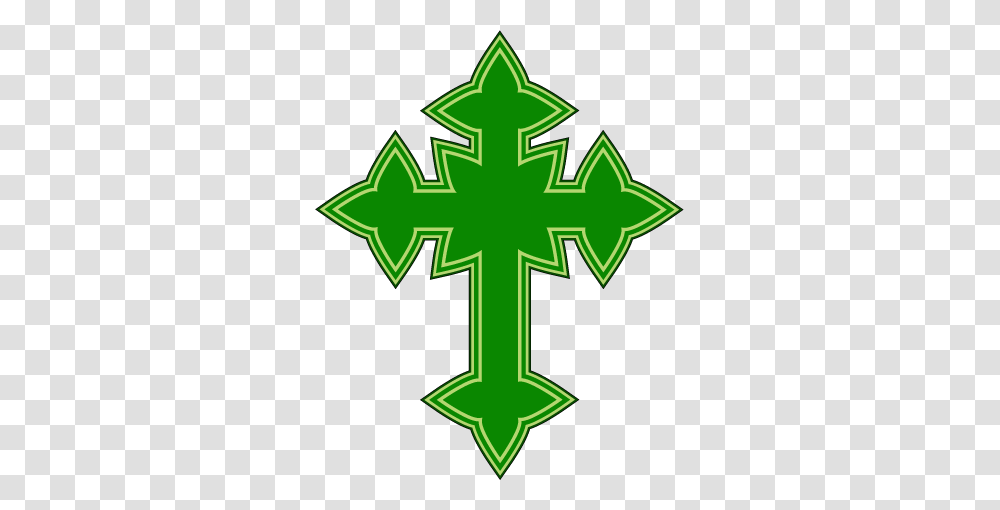 Errantem Animum Clip Art, Star Symbol, Green, Cross Transparent Png