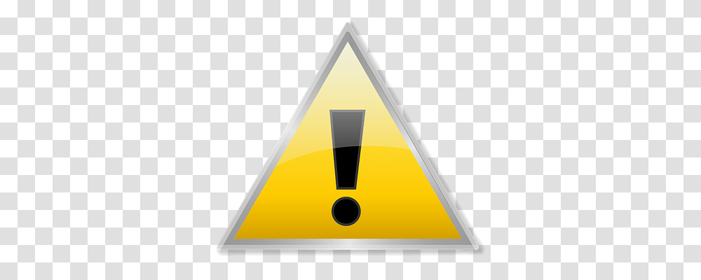 Error Triangle, Sign, Road Sign Transparent Png