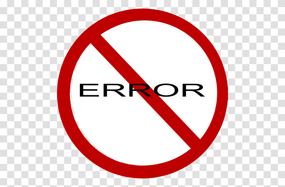Error Clipart Group With Items, Road Sign, Stopsign Transparent Png