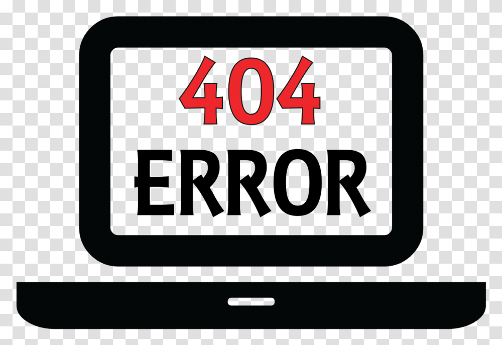 Error Pixabay, Number, Monitor Transparent Png